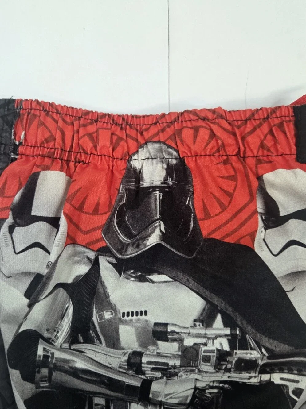 ​2 Pairs Boys XS Star Wars Swimming Shorts Kylo Ren Stormtrooper Lined